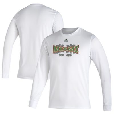 Miami (FL) Hurricanes NCAA Touchdown Ring Creator Long Sleeve T-Shirt