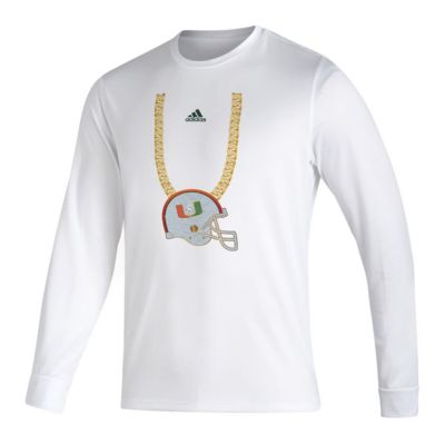 Miami (FL) Hurricanes NCAA Miami Hurricanes Turnover Chain Creator Long Sleeve T-Shirt