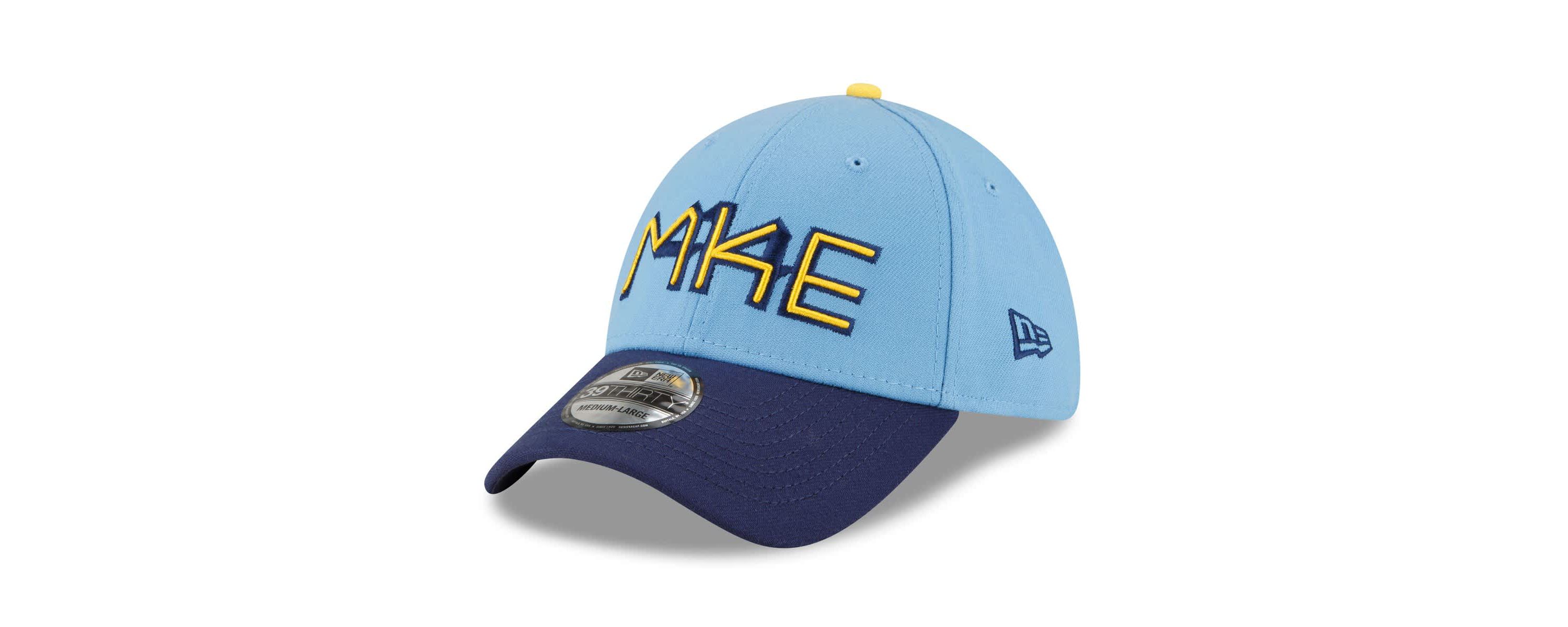 MLB Powder Milwaukee Brewers 2022 City Connect 39THIRTY Flex Hat