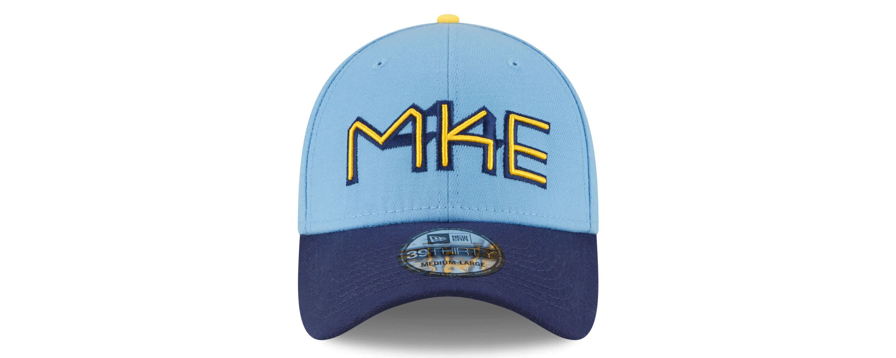 MLB Powder Milwaukee Brewers 2022 City Connect 39THIRTY Flex Hat