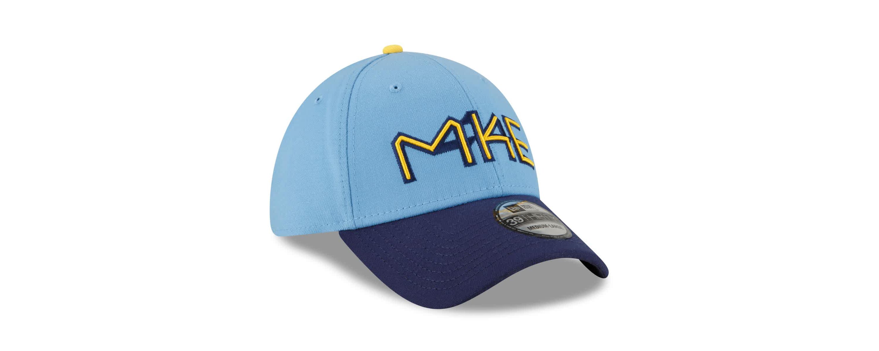 MLB Powder Milwaukee Brewers 2022 City Connect 39THIRTY Flex Hat