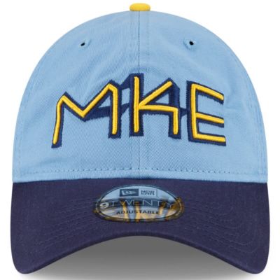 MLB Powder Milwaukee Brewers 2022 City Connect 9TWENTY Adjustable Hat