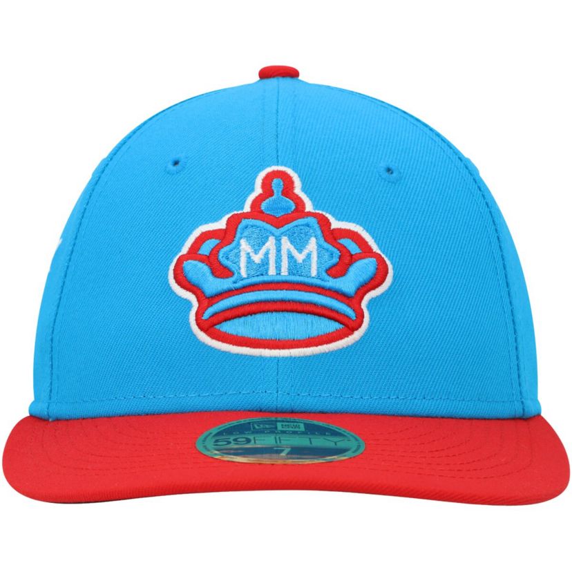 MLB Blue/Red Miami Marlins City Connect 59FIFTY Fitted Hat