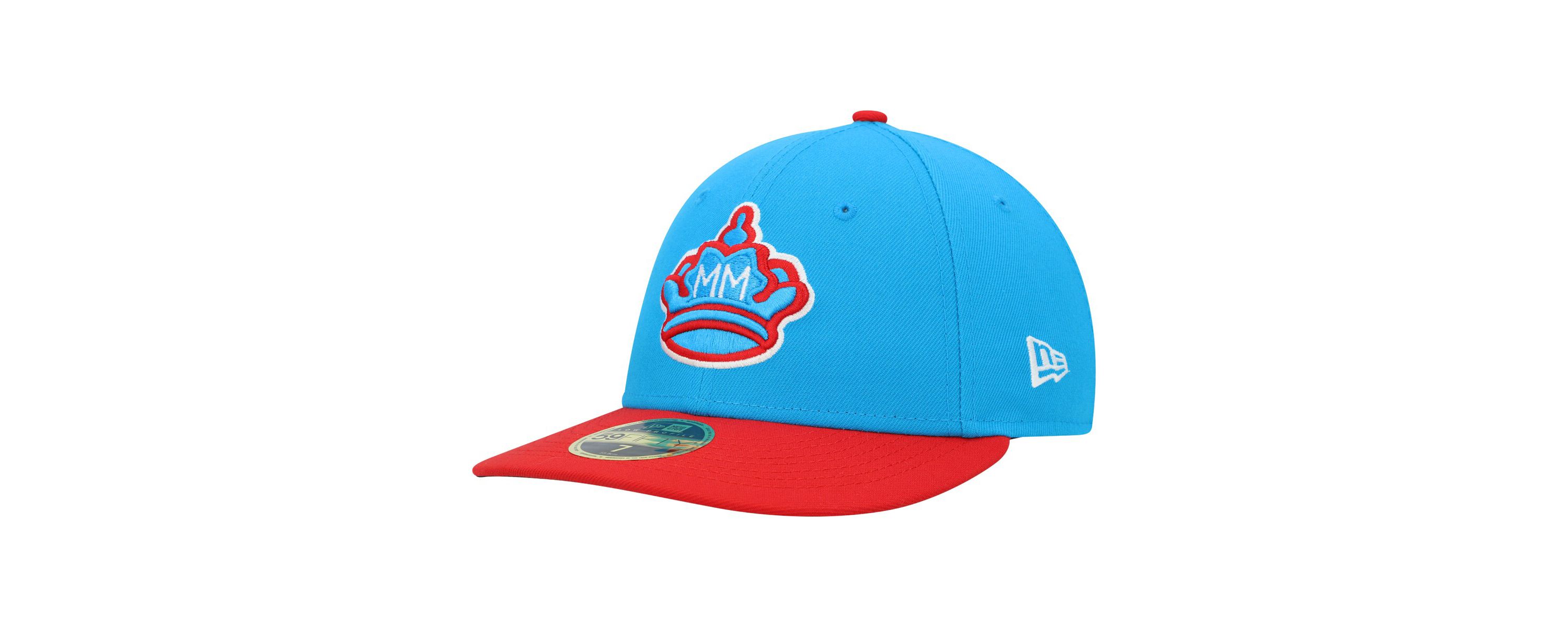MLB Blue/Red Miami Marlins City Connect 59FIFTY Fitted Hat