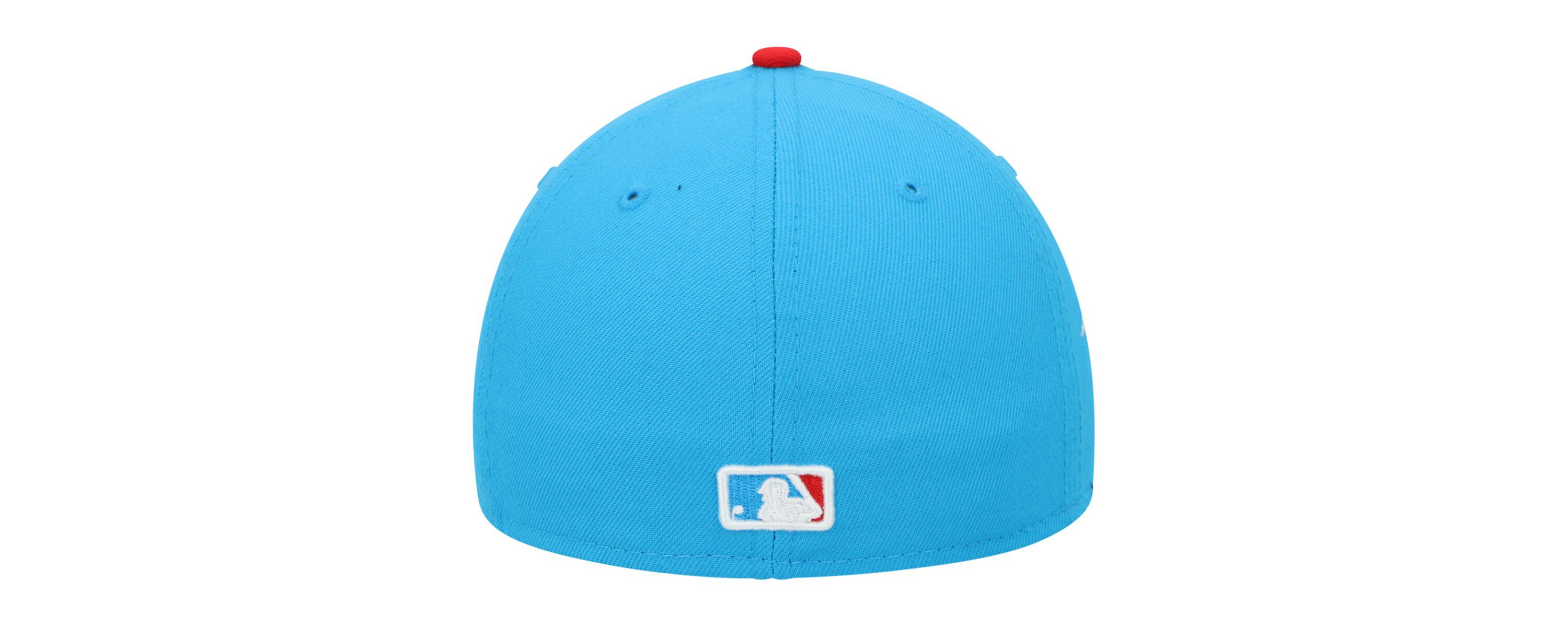 MLB Blue/Red Miami Marlins City Connect 59FIFTY Fitted Hat
