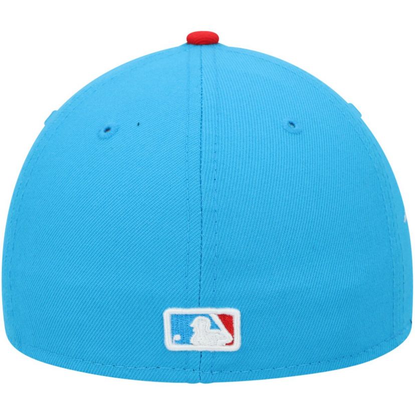MLB Blue/Red Miami Marlins City Connect 59FIFTY Fitted Hat