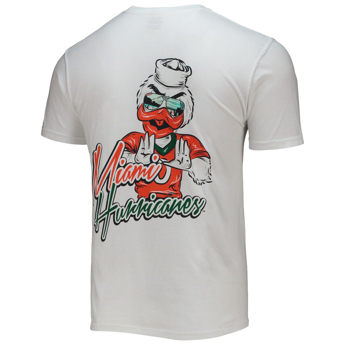 Miami (FL) Hurricanes NCAA Miami Hurricanes Mascot Bandana T-Shirt