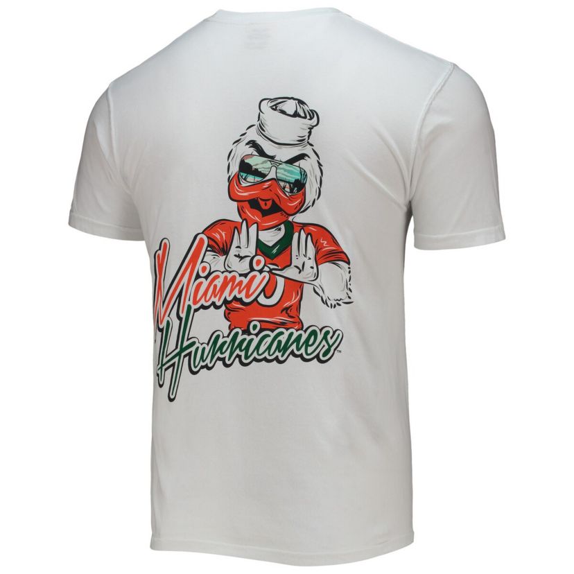 Miami (FL) Hurricanes NCAA Miami Hurricanes Mascot Bandana T-Shirt