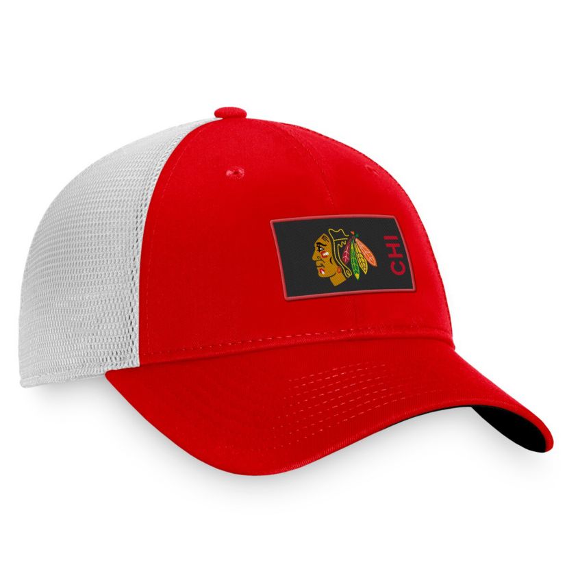 NHL Fanatics Chicago Blackhawks Authentic Pro Rink Trucker Snapback Hat