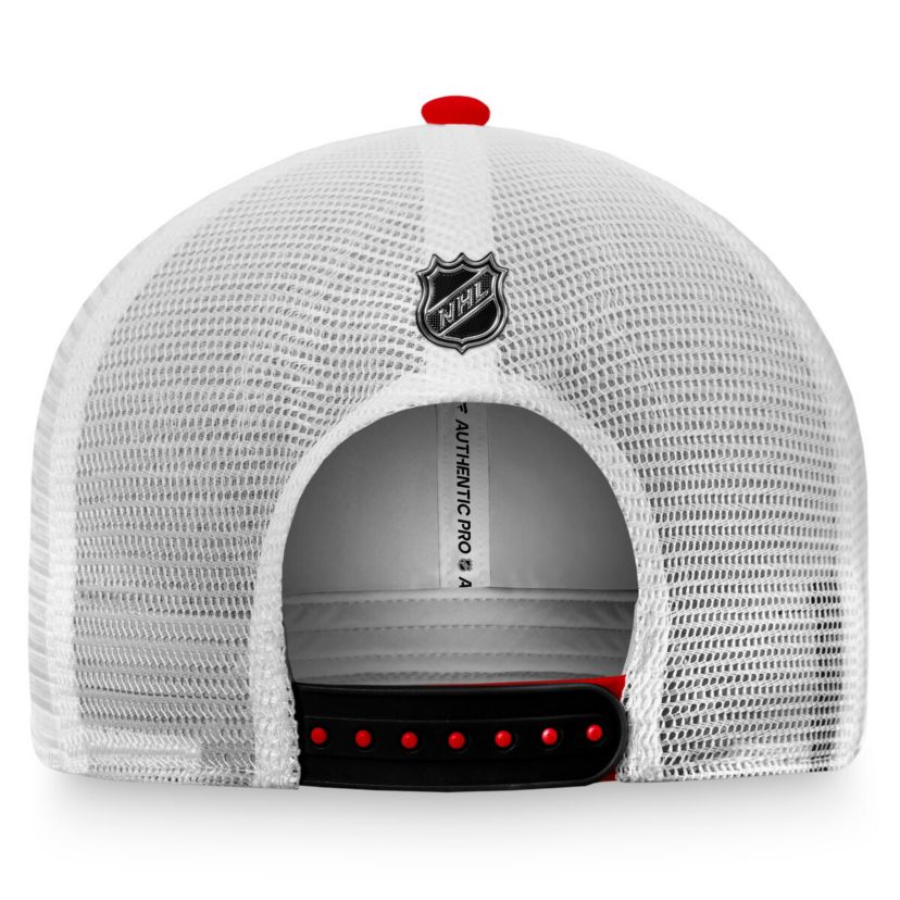 NHL Fanatics Chicago Blackhawks Authentic Pro Rink Trucker Snapback Hat