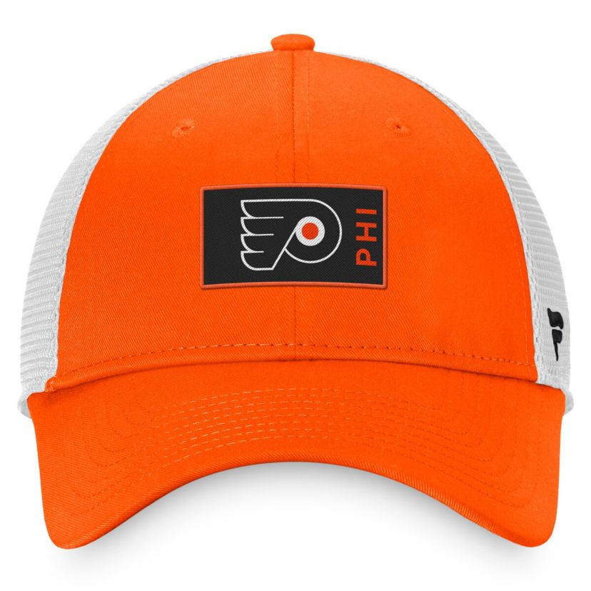 NHL Fanatics Philadelphia Flyers Authentic Pro Rink Trucker Snapback Hat
