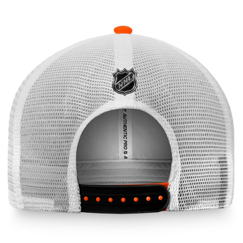 NHL Fanatics Philadelphia Flyers Authentic Pro Rink Trucker Snapback Hat