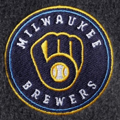 MLB Milwaukee Brewers Full-Zip Flanker Jacket