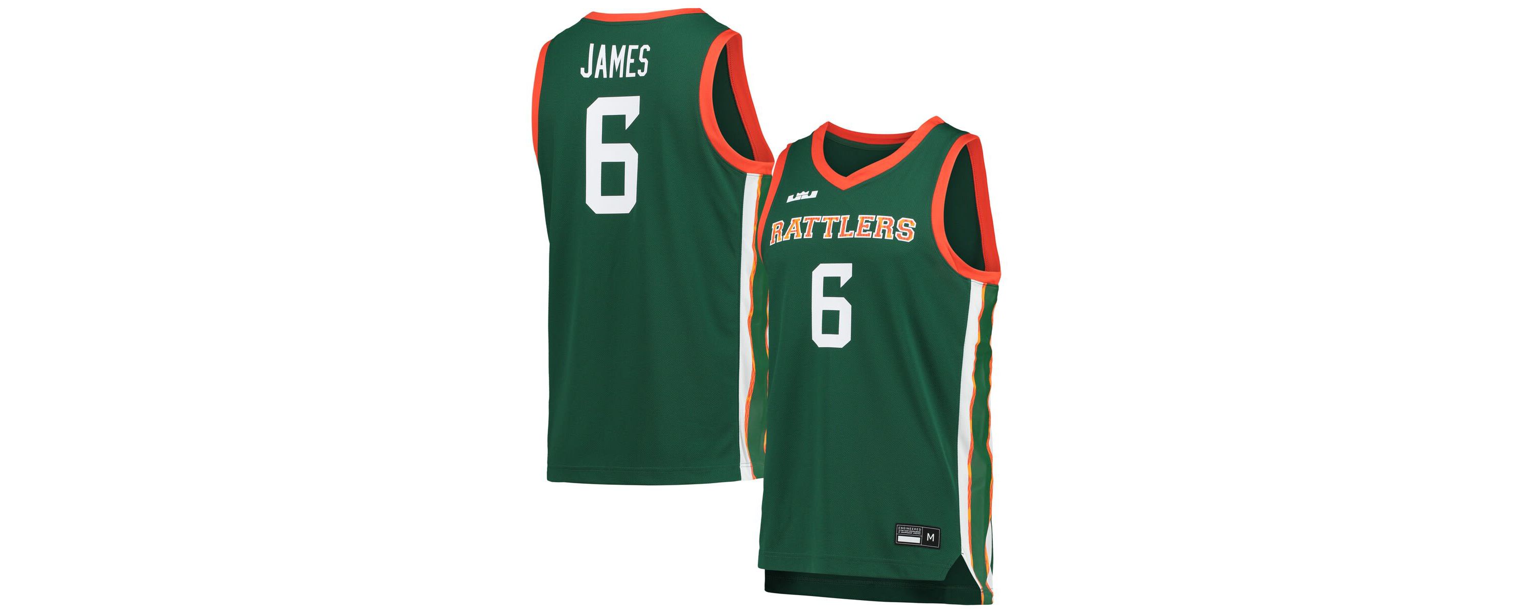 NCAA Florida A&M Rattlers Replica Basketball Jersey