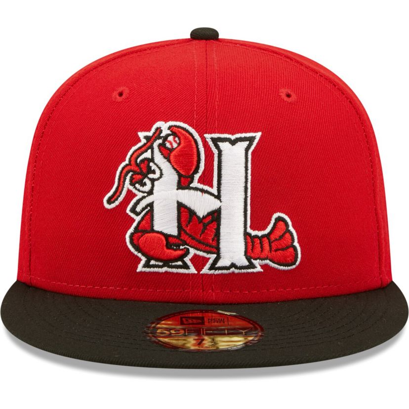 MiLB Hickory Crawdads Authentic Collection Team Home 59FIFTY Fitted Hat