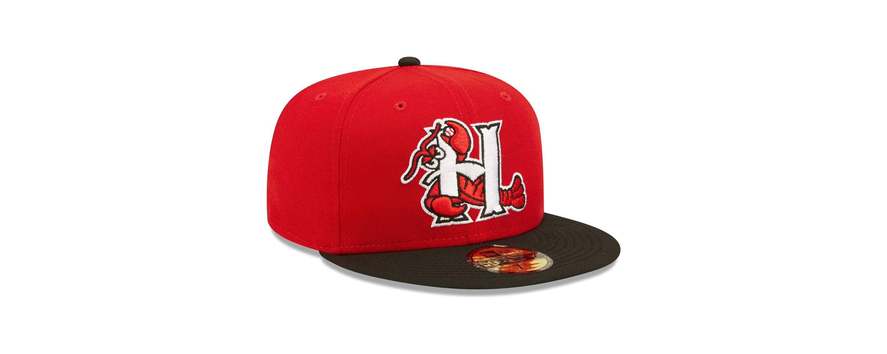 MiLB Hickory Crawdads Authentic Collection Team Home 59FIFTY Fitted Hat