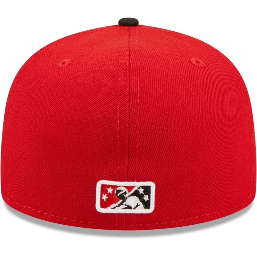 MiLB Hickory Crawdads Authentic Collection Team Home 59FIFTY Fitted Hat