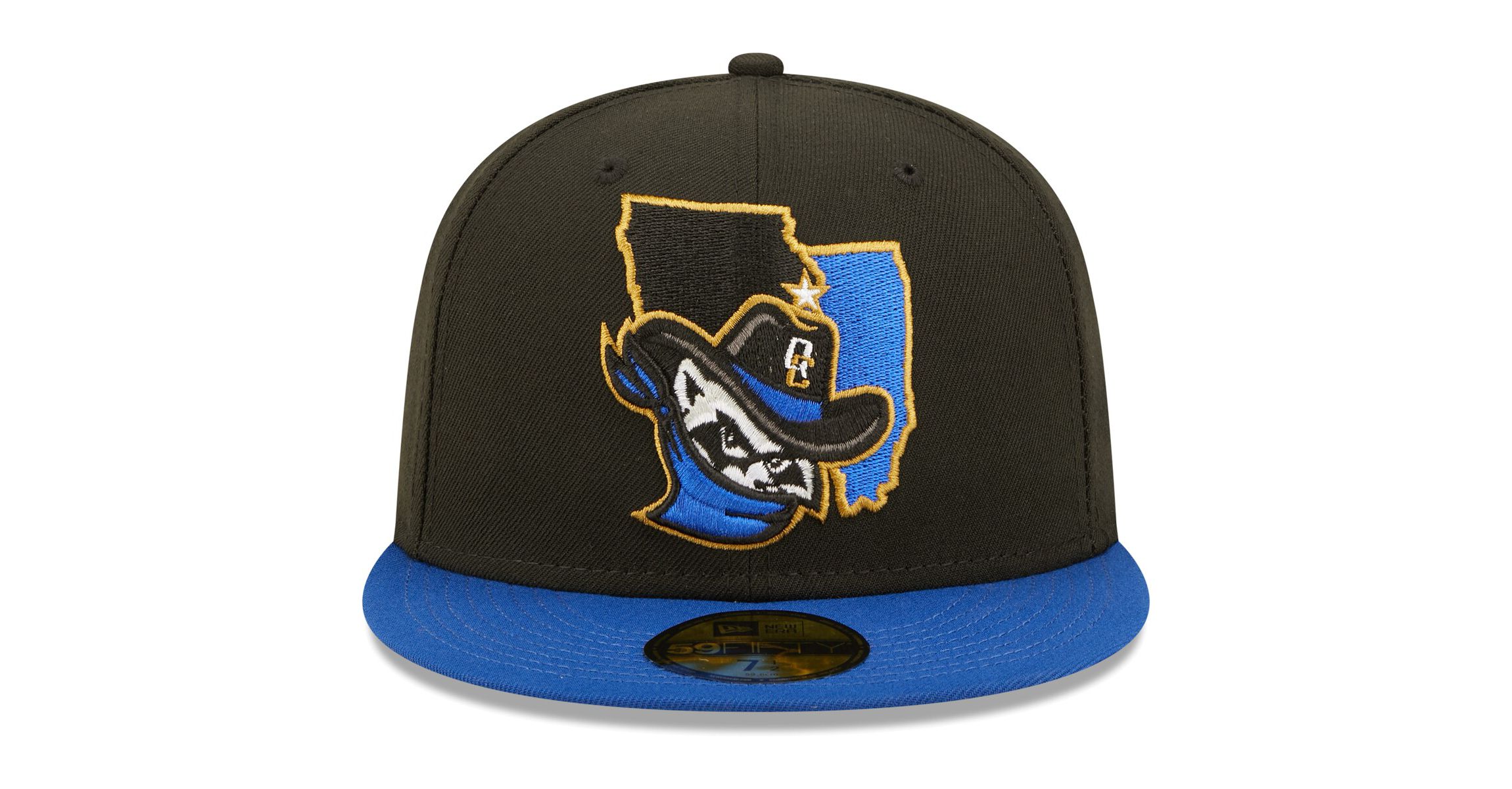 MiLB Quad Cities River Bandits Authentic Collection Team Alternate 59FIFTY Fitted Hat