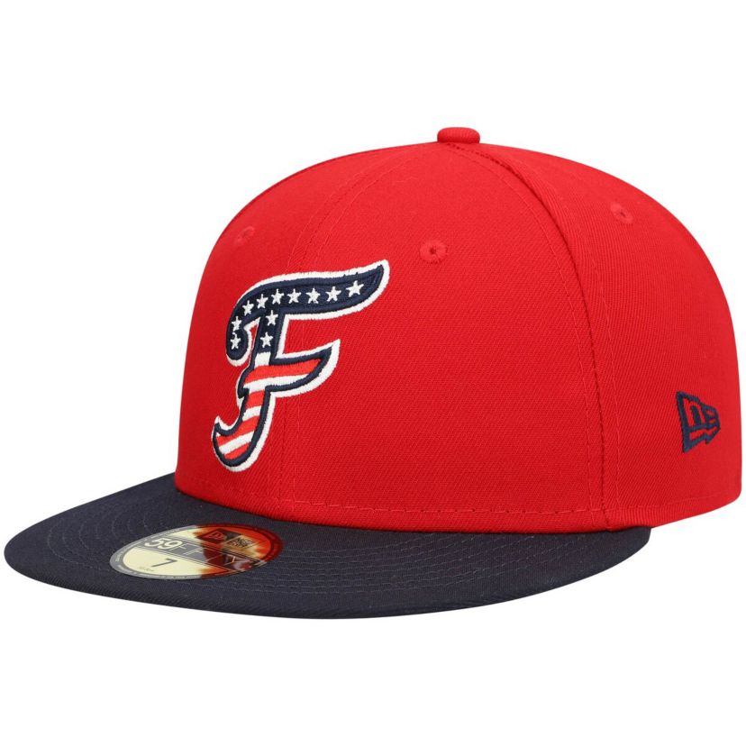 MiLB Fredericksburg Nationals Alternate Authentic Collection 59FIFTY Fitted Hat