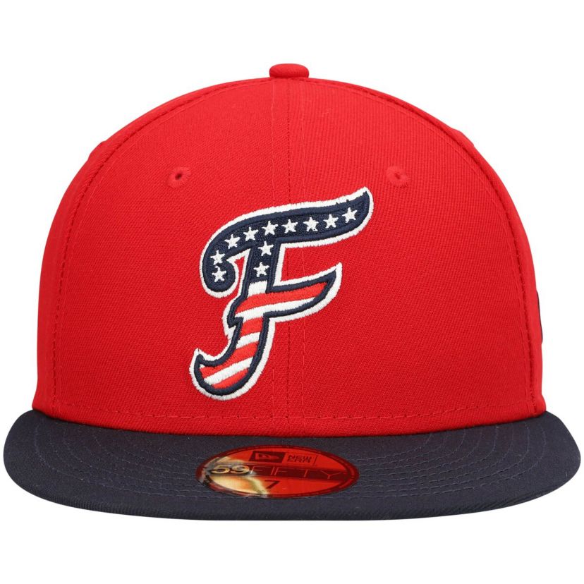 MiLB Fredericksburg Nationals Alternate Authentic Collection 59FIFTY Fitted Hat