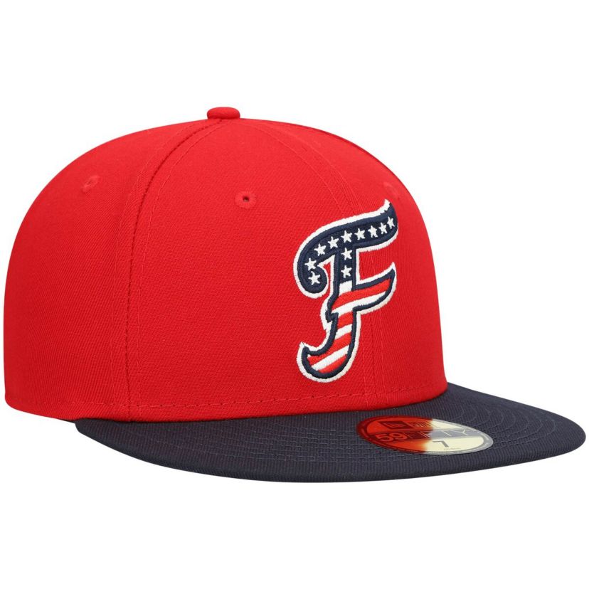 MiLB Fredericksburg Nationals Alternate Authentic Collection 59FIFTY Fitted Hat