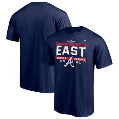 MLB Fanatics Atlanta Braves 2021 NL East Division s Locker Room T-Shirt