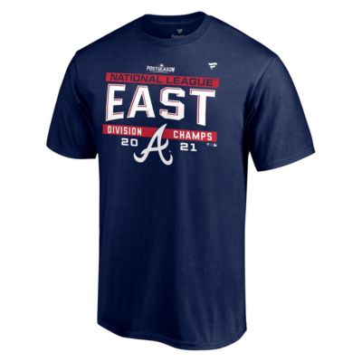 MLB Fanatics Atlanta Braves 2021 NL East Division s Locker Room T-Shirt