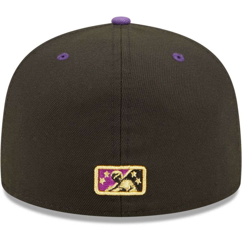 MiLB Black/Purple Lowriders de Fresno Copa De La Diversion 59FIFTY Fitted Hat