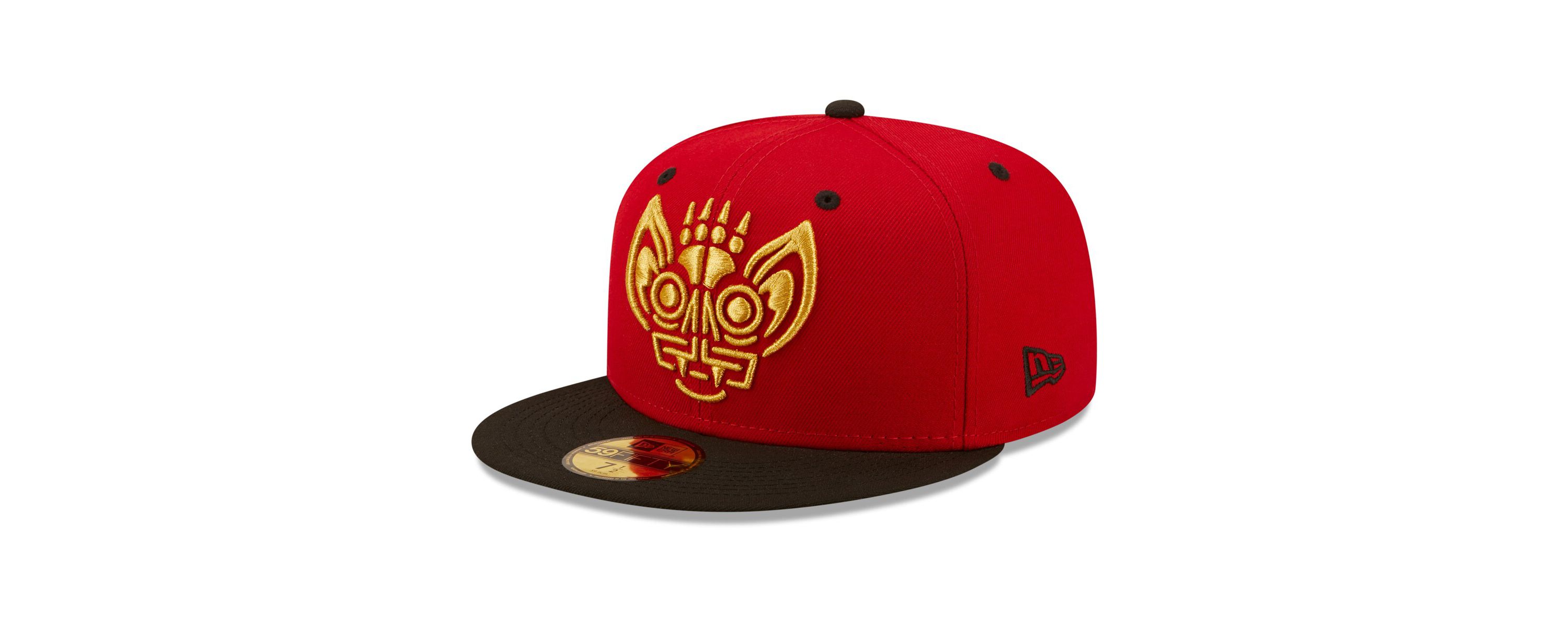MiLB Red/Black Murciélagos de Louisville Copa De La Diversion 59FIFTY Fitted Hat
