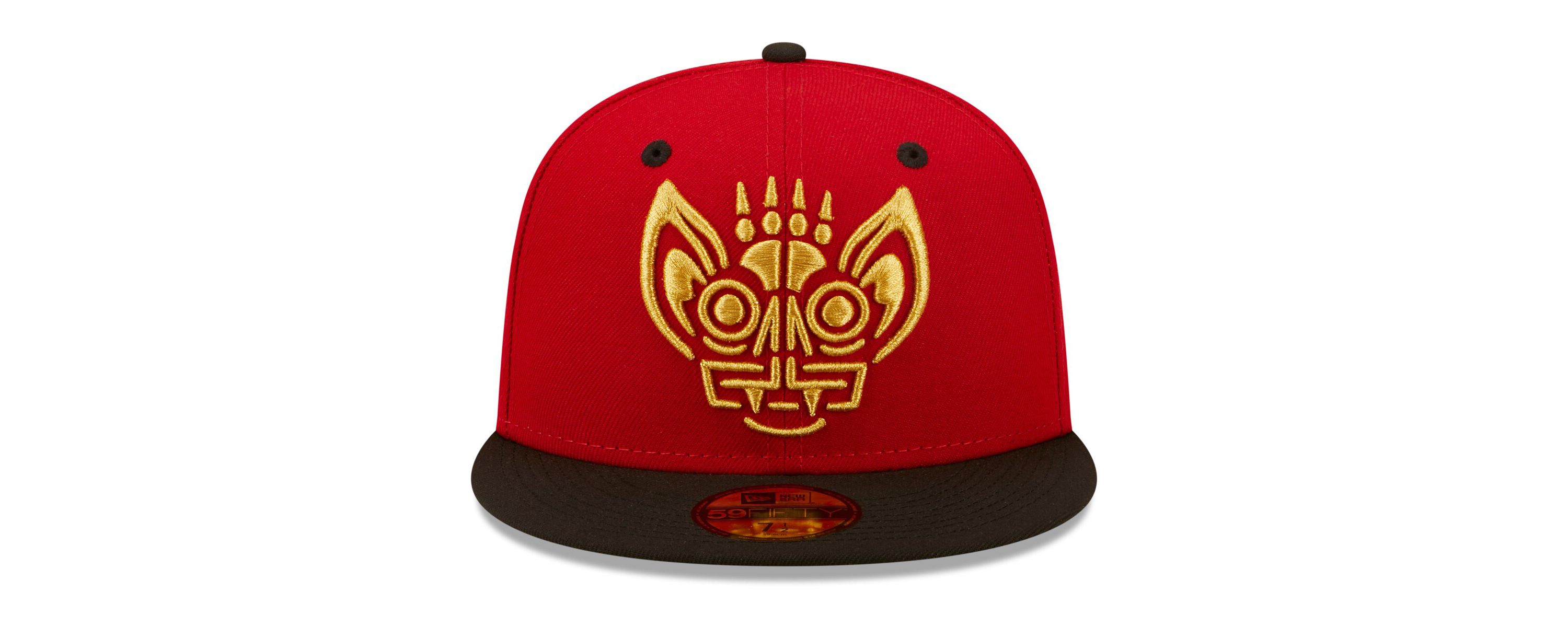 MiLB Red/Black Murciélagos de Louisville Copa De La Diversion 59FIFTY Fitted Hat