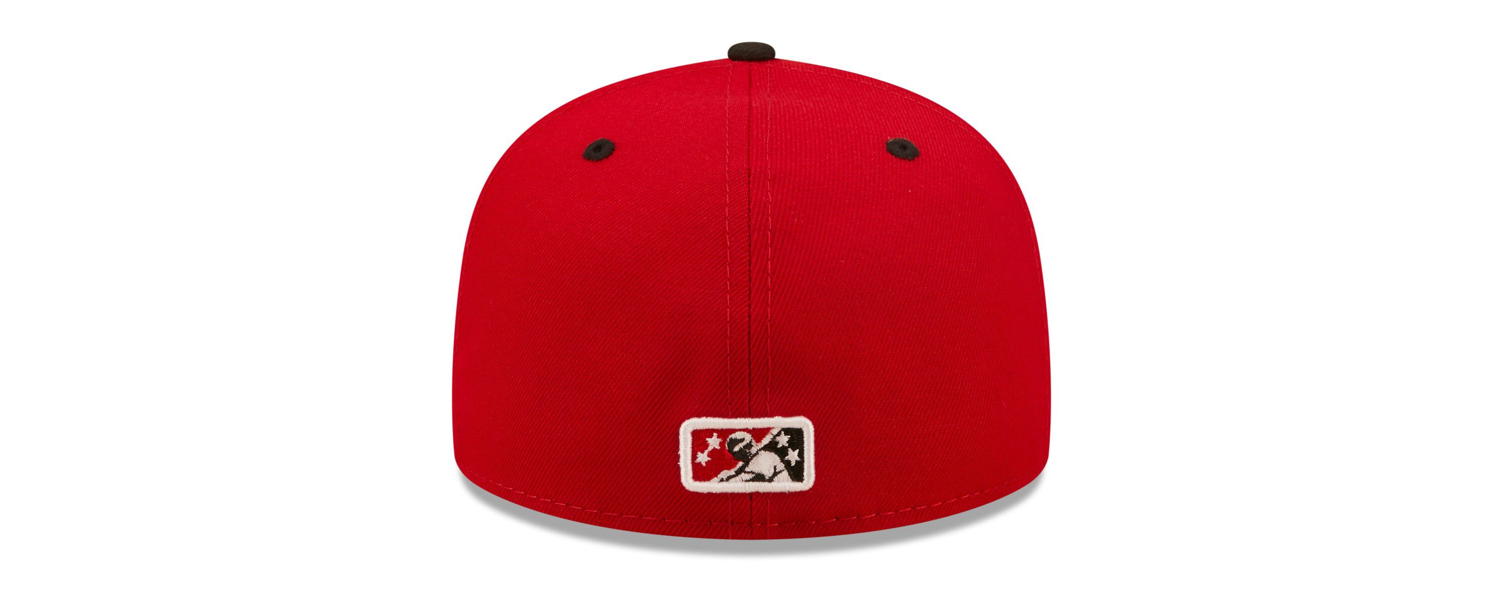 MiLB Red/Black Murciélagos de Louisville Copa De La Diversion 59FIFTY Fitted Hat