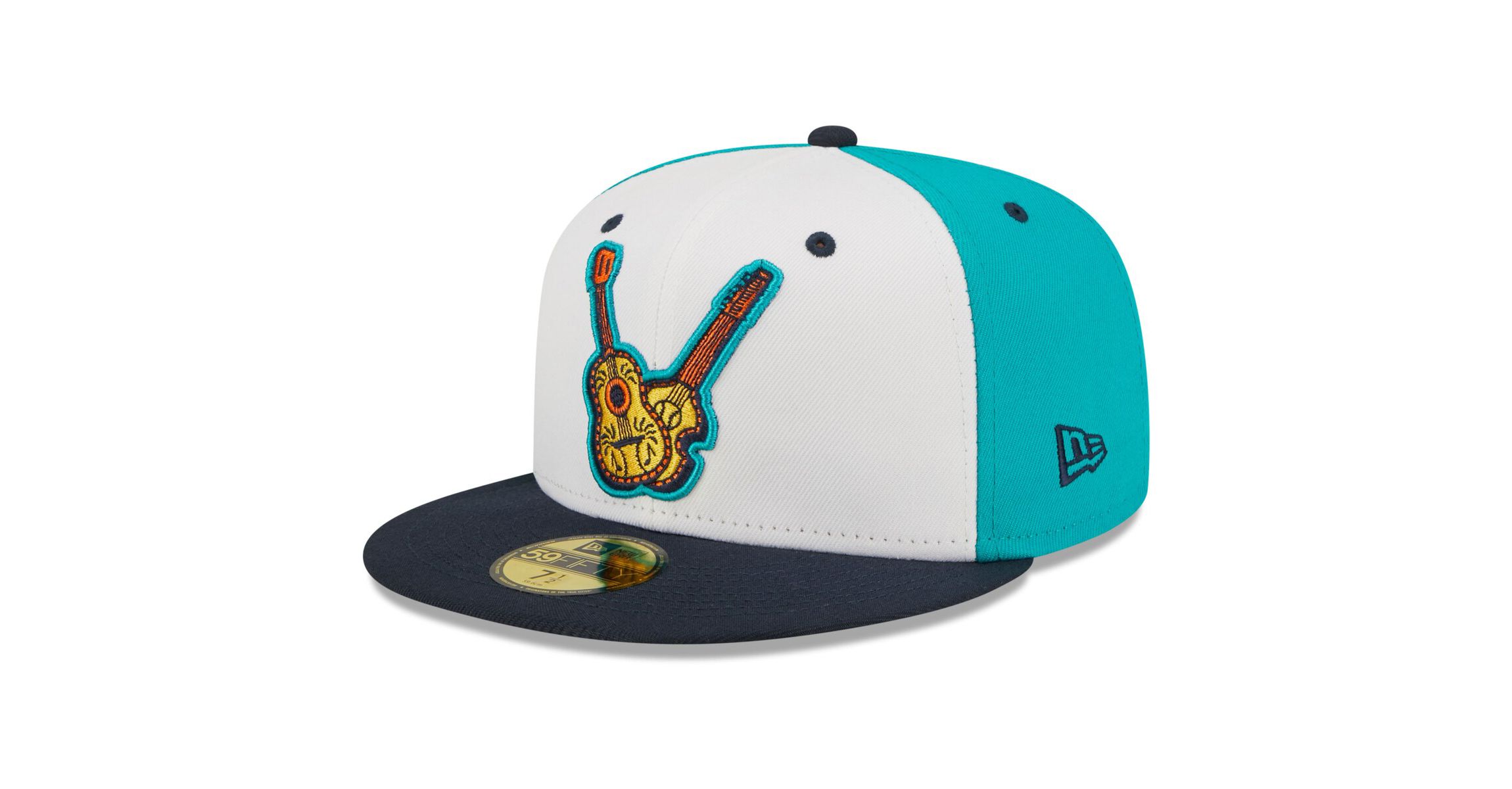 MiLB White/Black Vihuelas de Nashville Copa De La Diversion 59FIFTY Fitted Hat