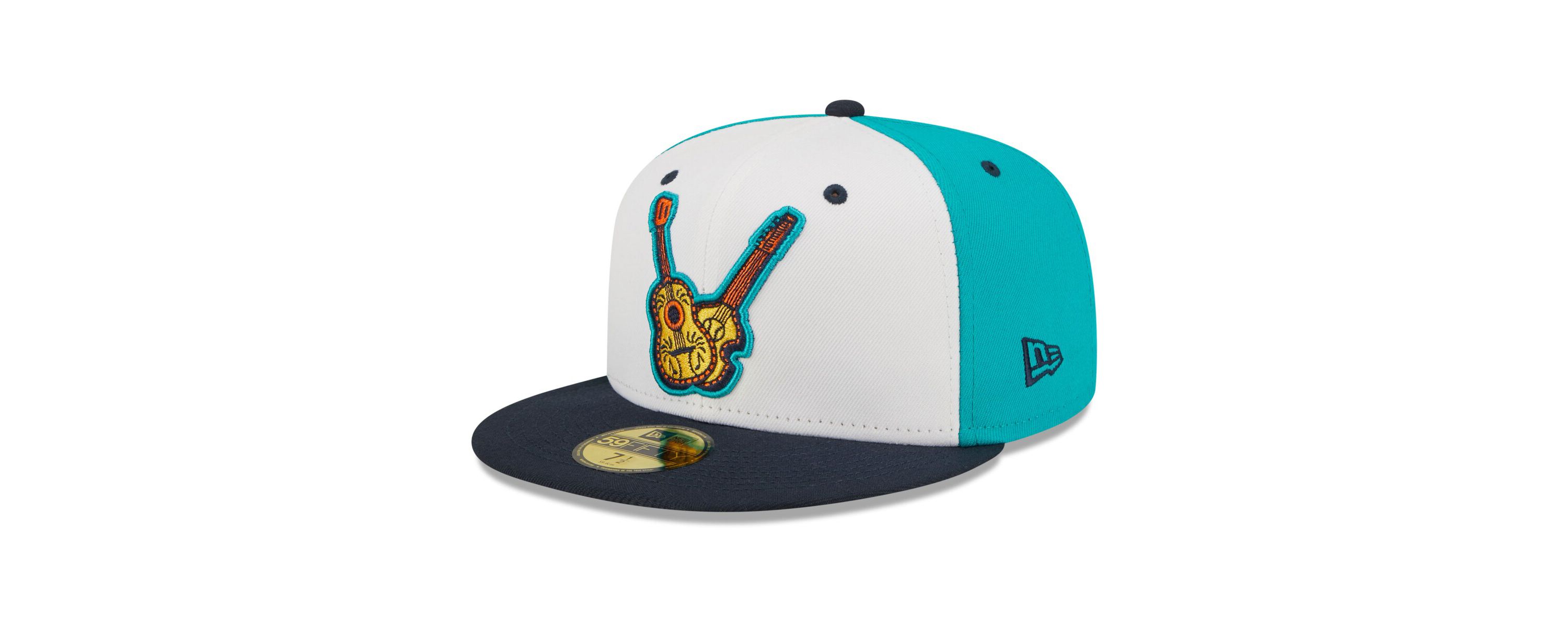 MiLB White/Black Vihuelas de Nashville Copa De La Diversion 59FIFTY Fitted Hat