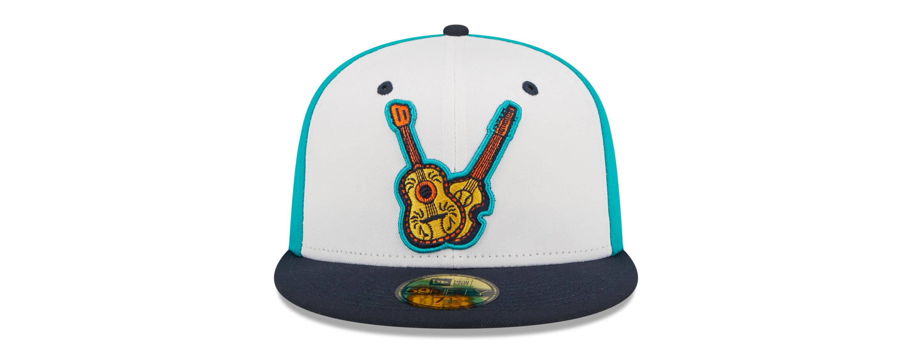 MiLB White/Black Vihuelas de Nashville Copa De La Diversion 59FIFTY Fitted Hat