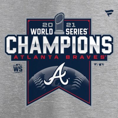 MLB Fanatics ed Atlanta Braves 2021 World Series s Locker Room T-Shirt