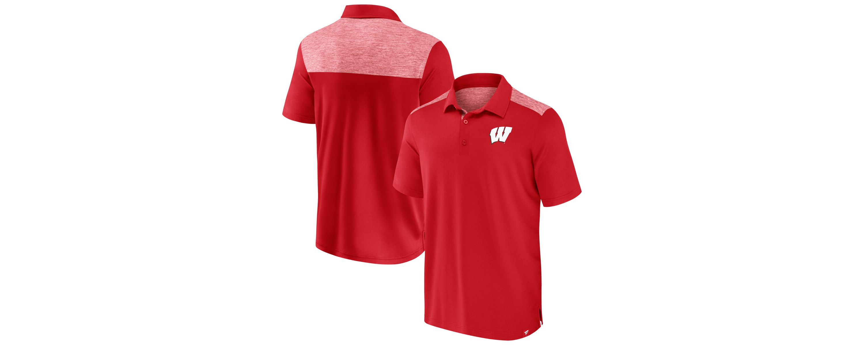 NCAA Fanatics Wisconsin Badgers Long Shot Polo