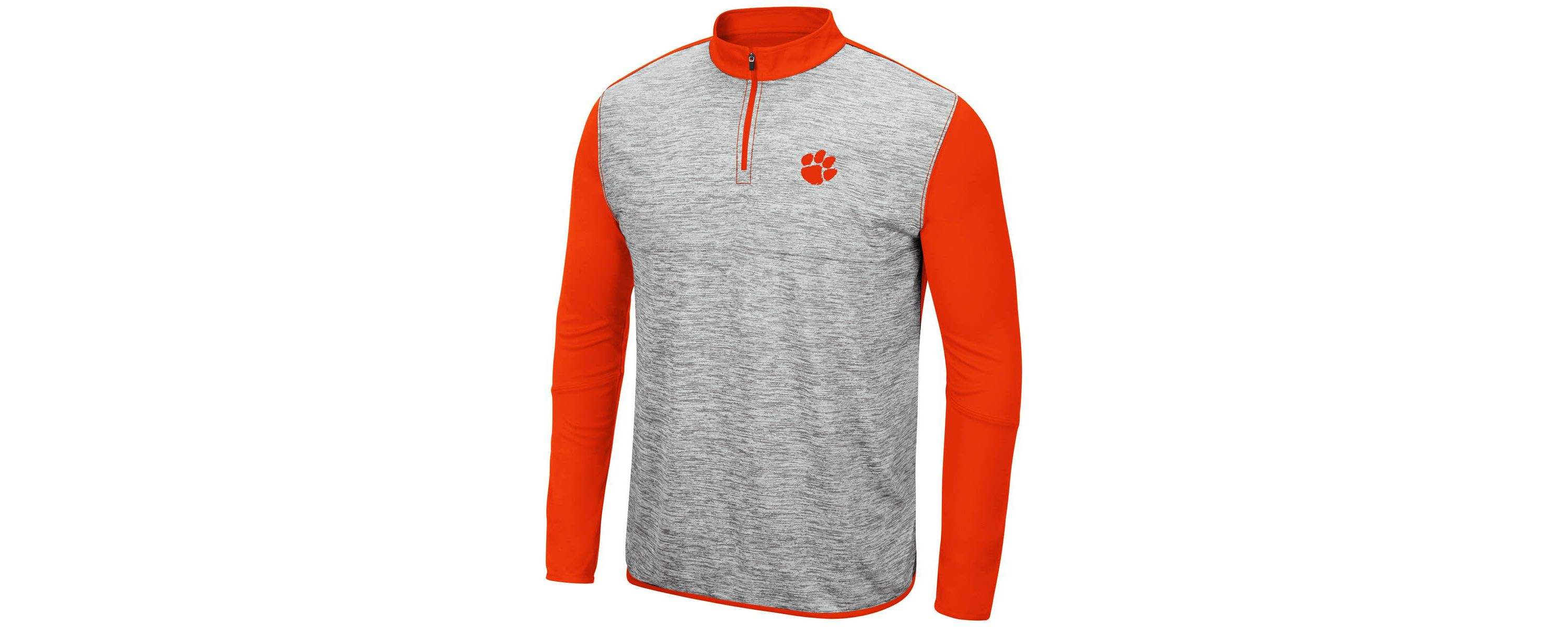 NCAA ed Clemson Tigers Prospect Quarter-Zip Jacket