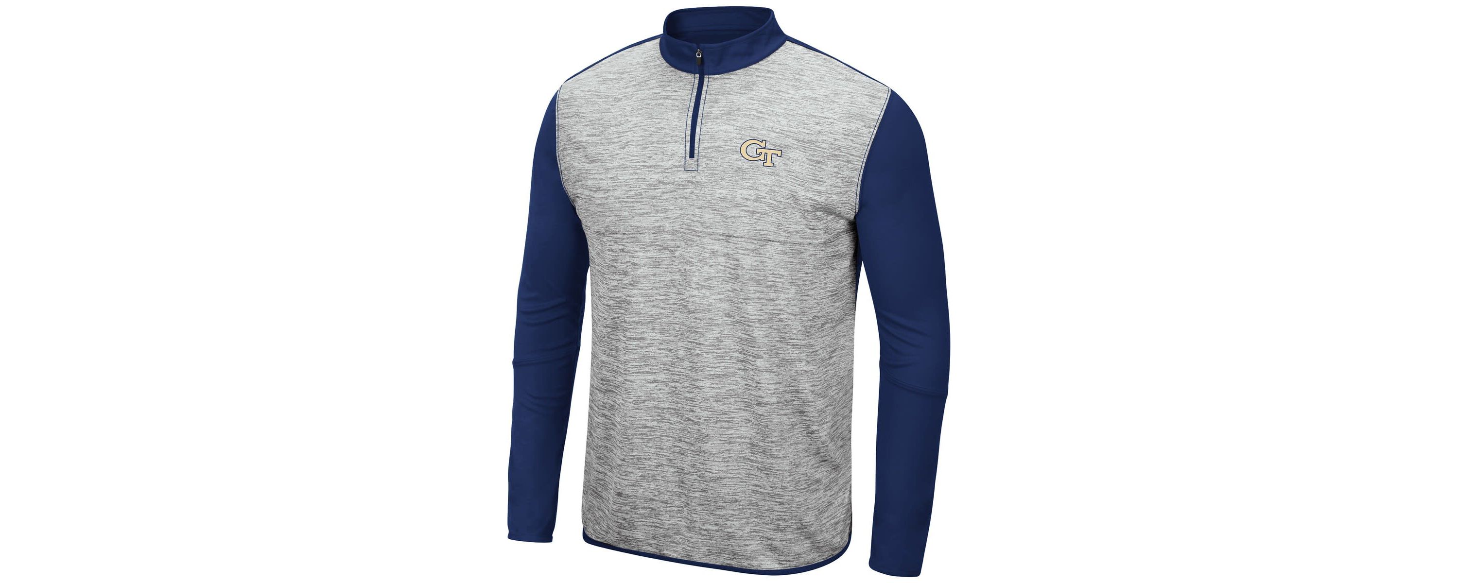 Georgia Tech Yellow Jackets NCAA Georgia Tech Jackets Prospect Space-Dye Quarter-Zip Jacket