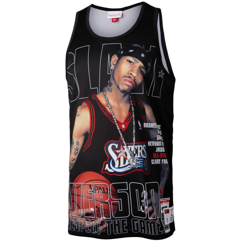 NBA Allen Iverson Philadelphia 76ers Slam Player Tank Top