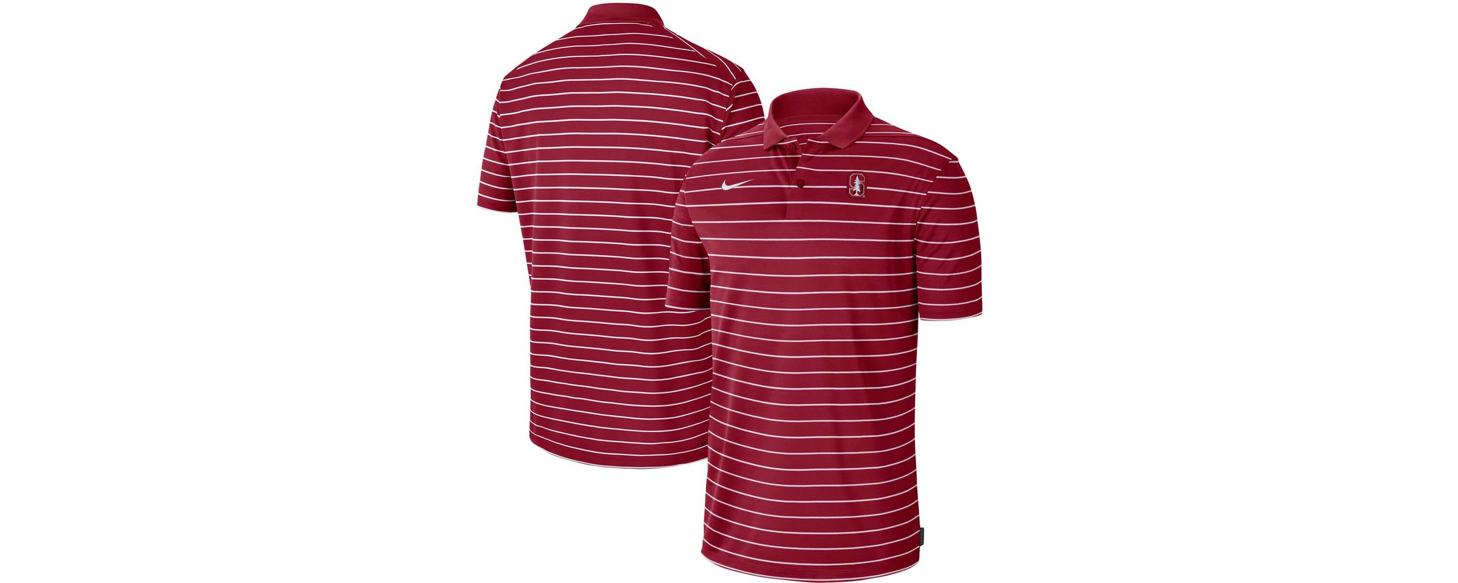 Stanford Cardinal NCAA Nike Stanford Icon Victory Coaches 2023 Early Season Performance Polo