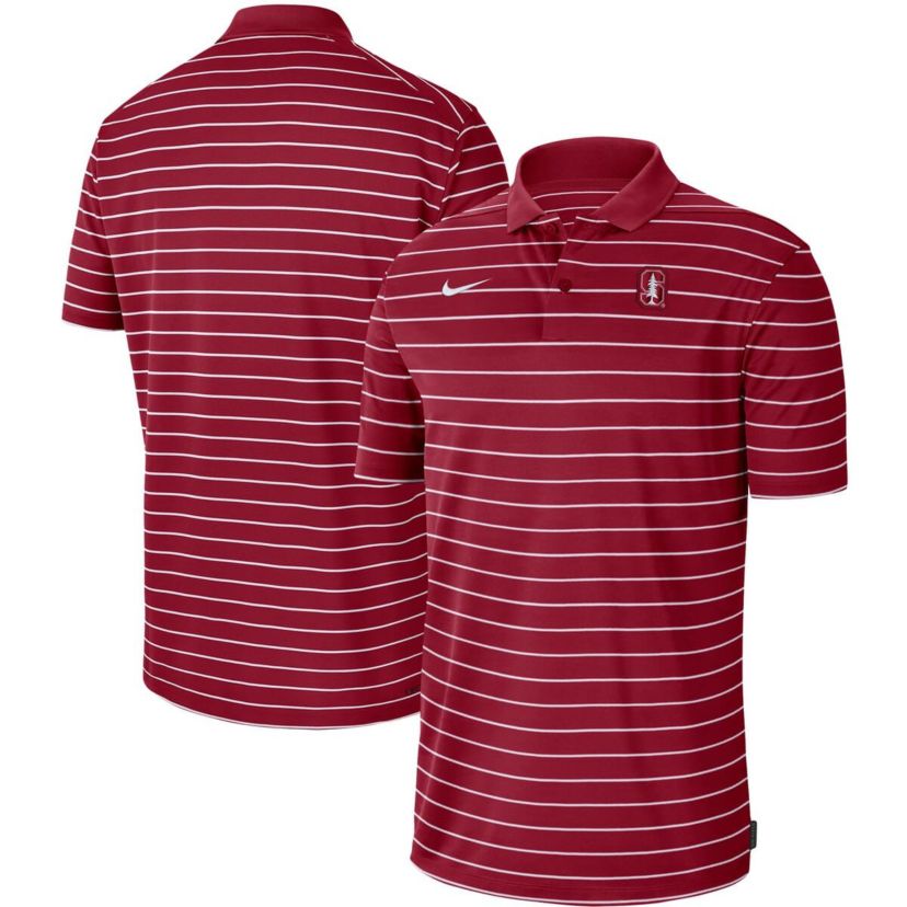 Stanford Cardinal NCAA Nike Stanford Icon Victory Coaches 2023 Early Season Performance Polo