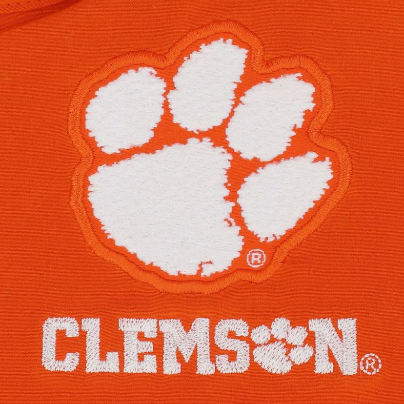 NCAA Nike Clemson Tigers Coach Short Sleeve Quarter-Zip Jacket