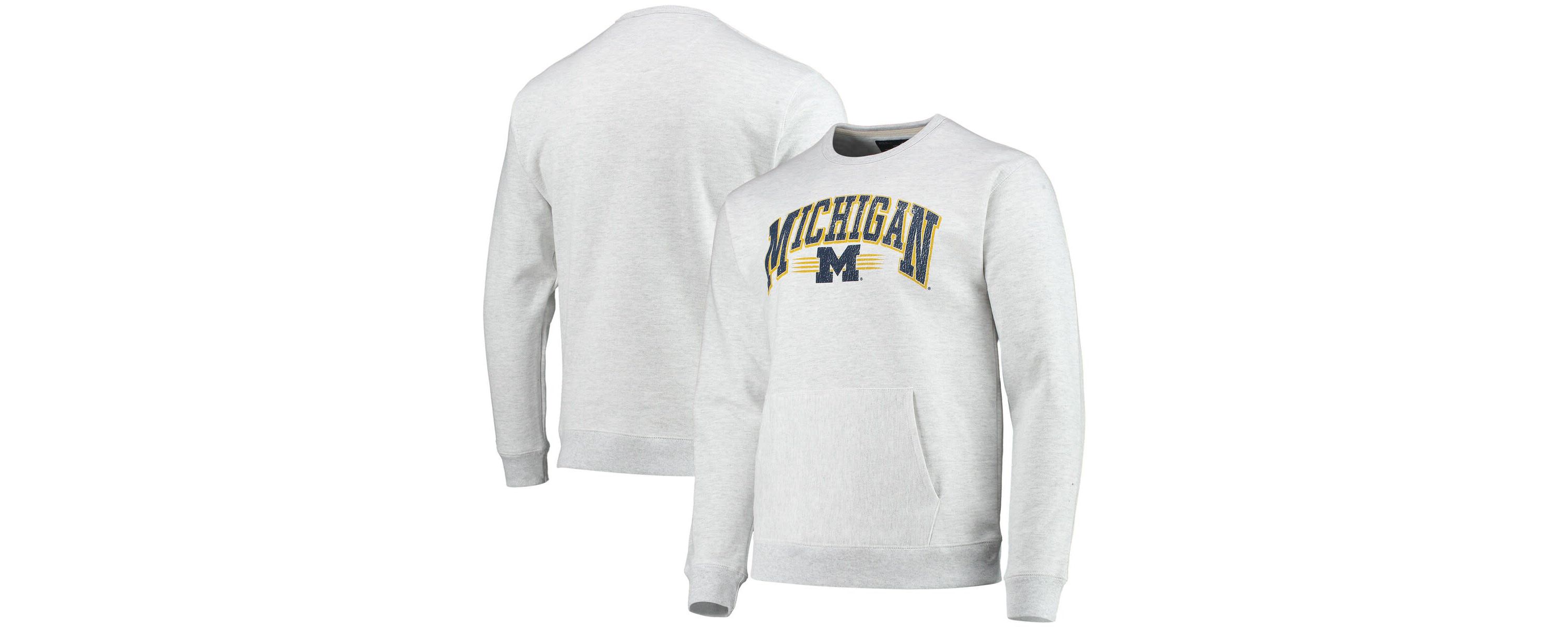 NCAA ed Michigan Wolverines Upperclassman Pocket Pullover Sweatshirt