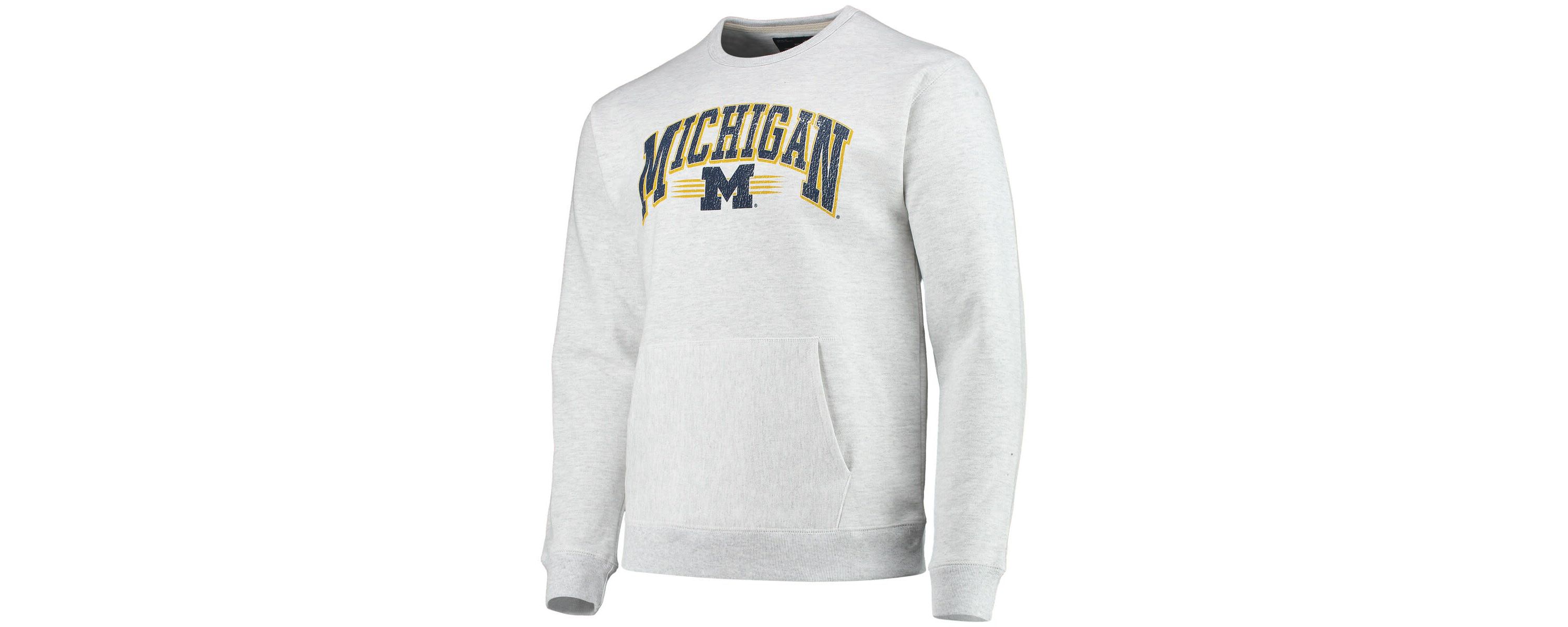 NCAA ed Michigan Wolverines Upperclassman Pocket Pullover Sweatshirt
