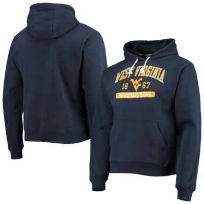 NCAA West Virginia Mountaineers Volume Up Essential Fleece Pullover Hoodie