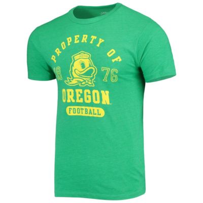 NCAA ed Oregon Ducks Hail Mary Football Victory Falls Tri-Blend T-Shirt