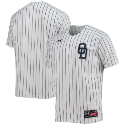 NCAA Under Armour Old Dominion Monarchs Pinstripe Replica Baseball Jersey