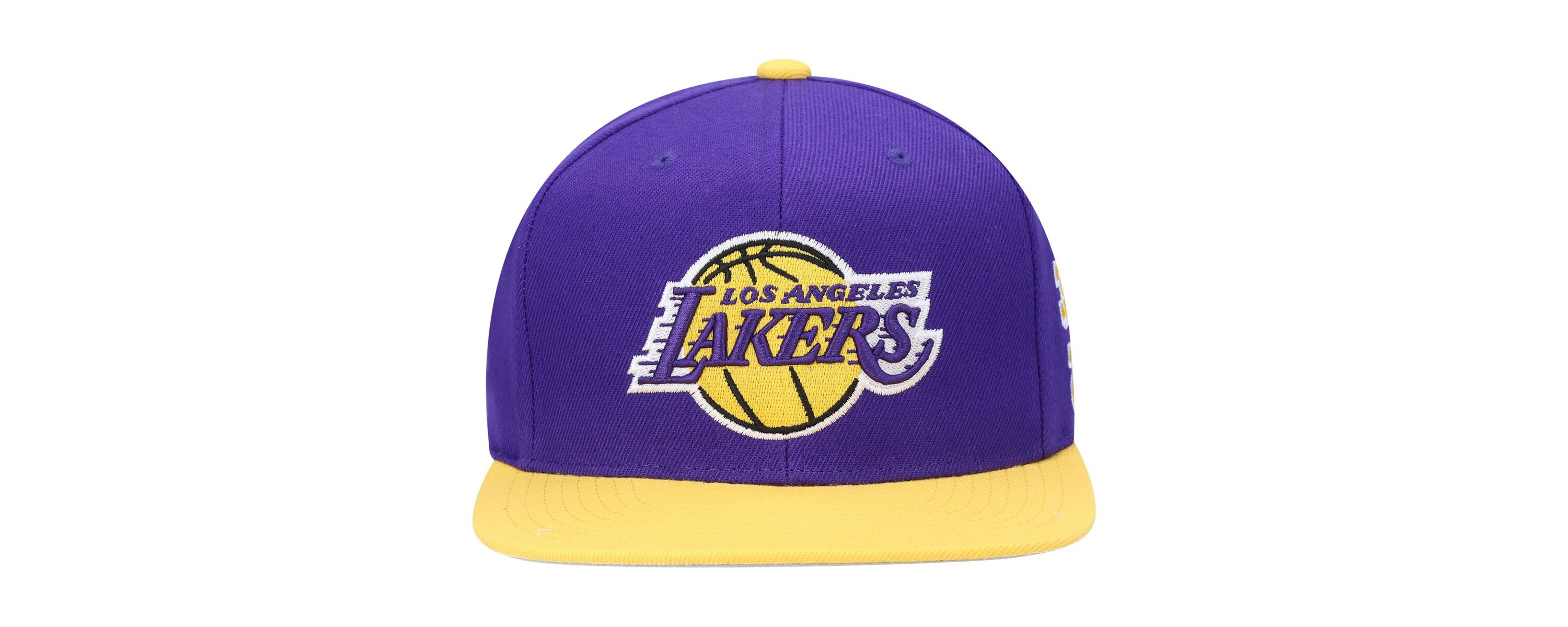 NBA Los Angeles Lakers Area Code Snapback Hat