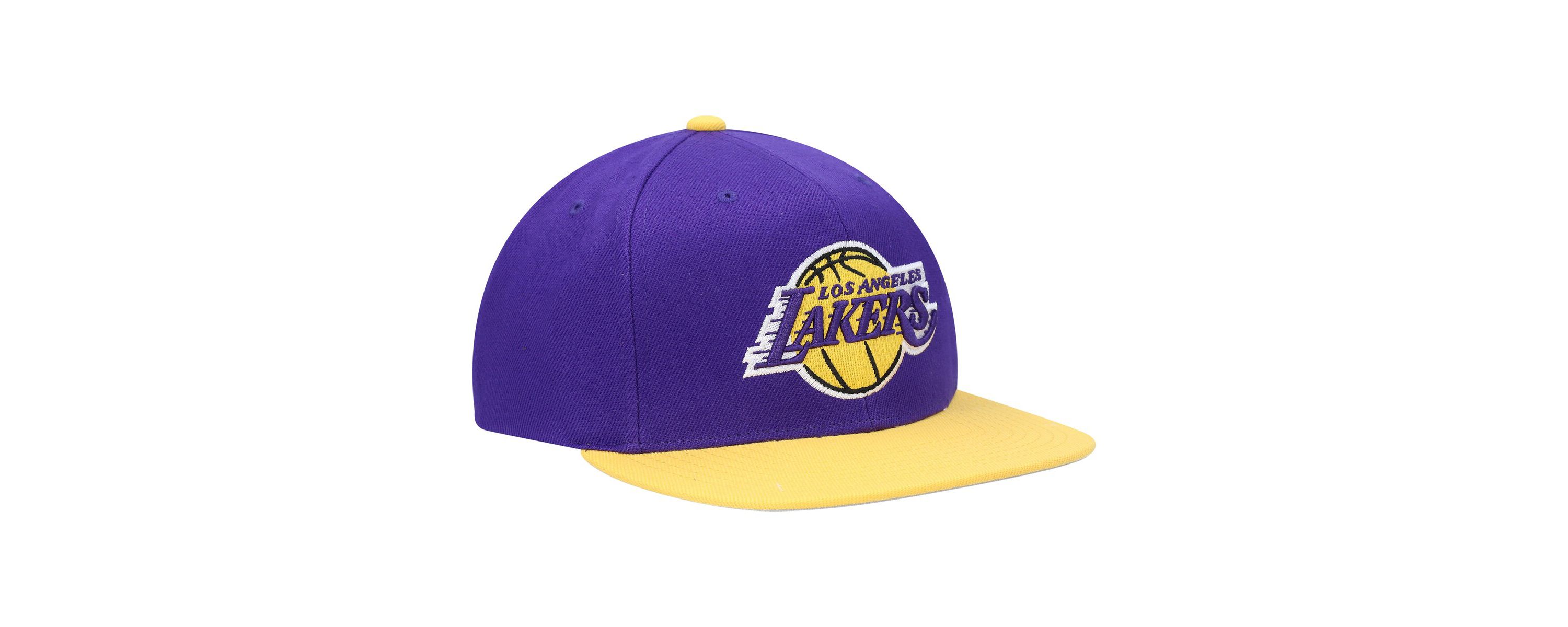 NBA Los Angeles Lakers Area Code Snapback Hat