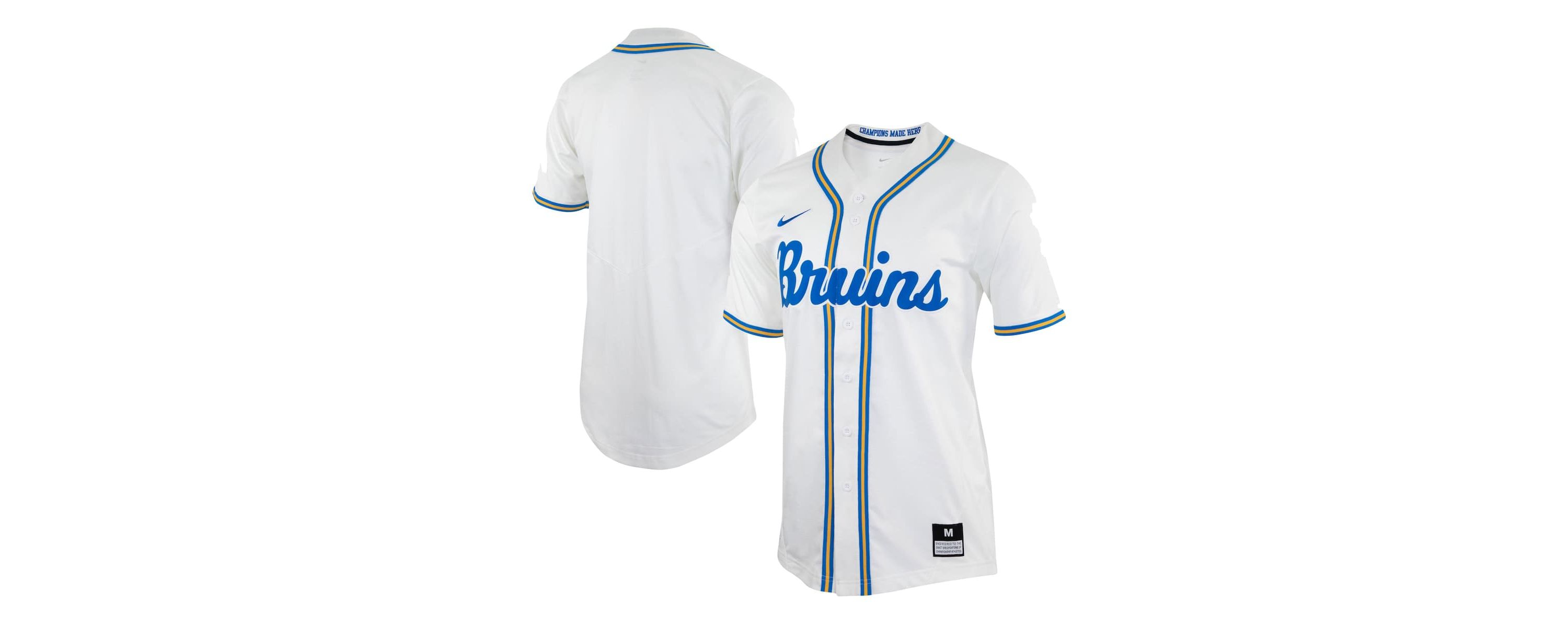 NCAA Nike UCLA Bruins Replica Baseball Jersey